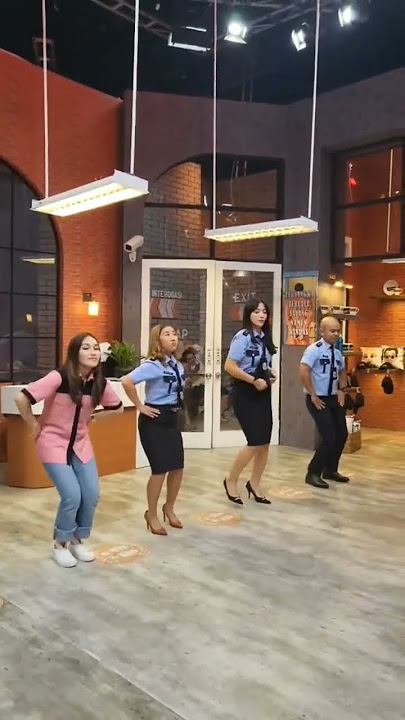 Ayu Ting Ting,kiky,Hesti dan Wendi Lapor Pak Dance Tiktok | Wendi Paling Lentur.