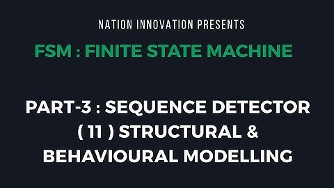 How to write VHDL code for FSM Circuit using Behavioural and Structural Modelling?