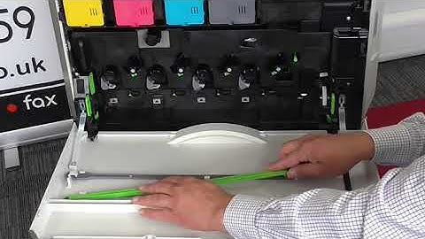 Cleaning Black or Coloured Lines on New MX Range