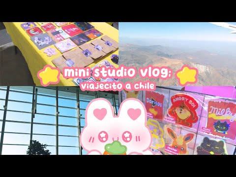 mini studio vlog ✦ chile (marzo '23)