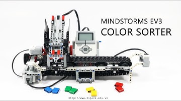 [Nhà Robot học nhí] - Máy phân loại màu - Mindstorms EV3 - Xspace STEM Center #Xspace #STEM #STEAM
