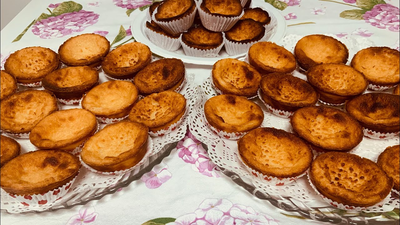 Queijadas de leite enriquecidas com leite Condensado muito cremosas….. DELICIA