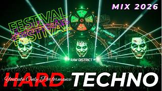 FOG MACHINE HEART ⚡ Emotional Hard Techno Pulse | Underground Warehouse Festival Energy (152 BPM)