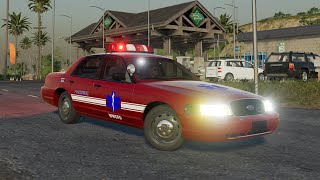 Ford Crown Victoria Paramedical - Farming Simulator 2019 [FS 19 LS 19 Car Mod]