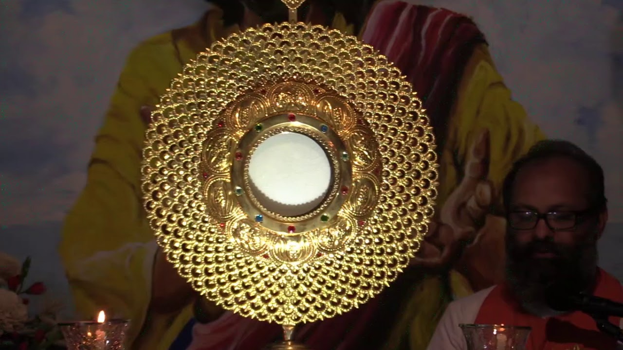 Adoration & Holy Eucharist on 21st May Part 1 - YouTube
