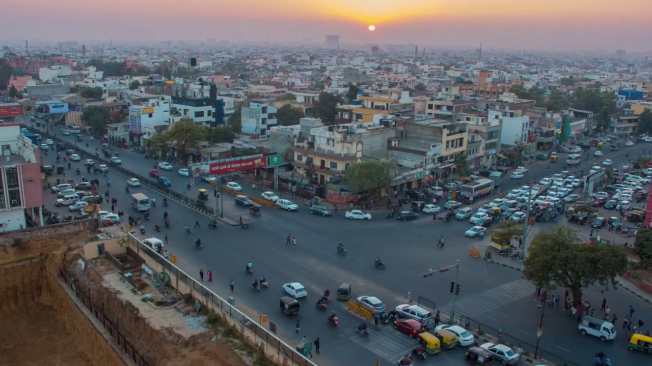 Jaipur (Tonk Road) Timelapse | Evening to Night - YouTube