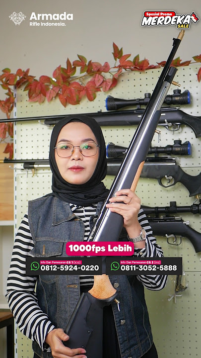 pcp murah tabung monel, laras panjang dan fps tinggi 🤩 harga mulai 830ribu! #senapanangin