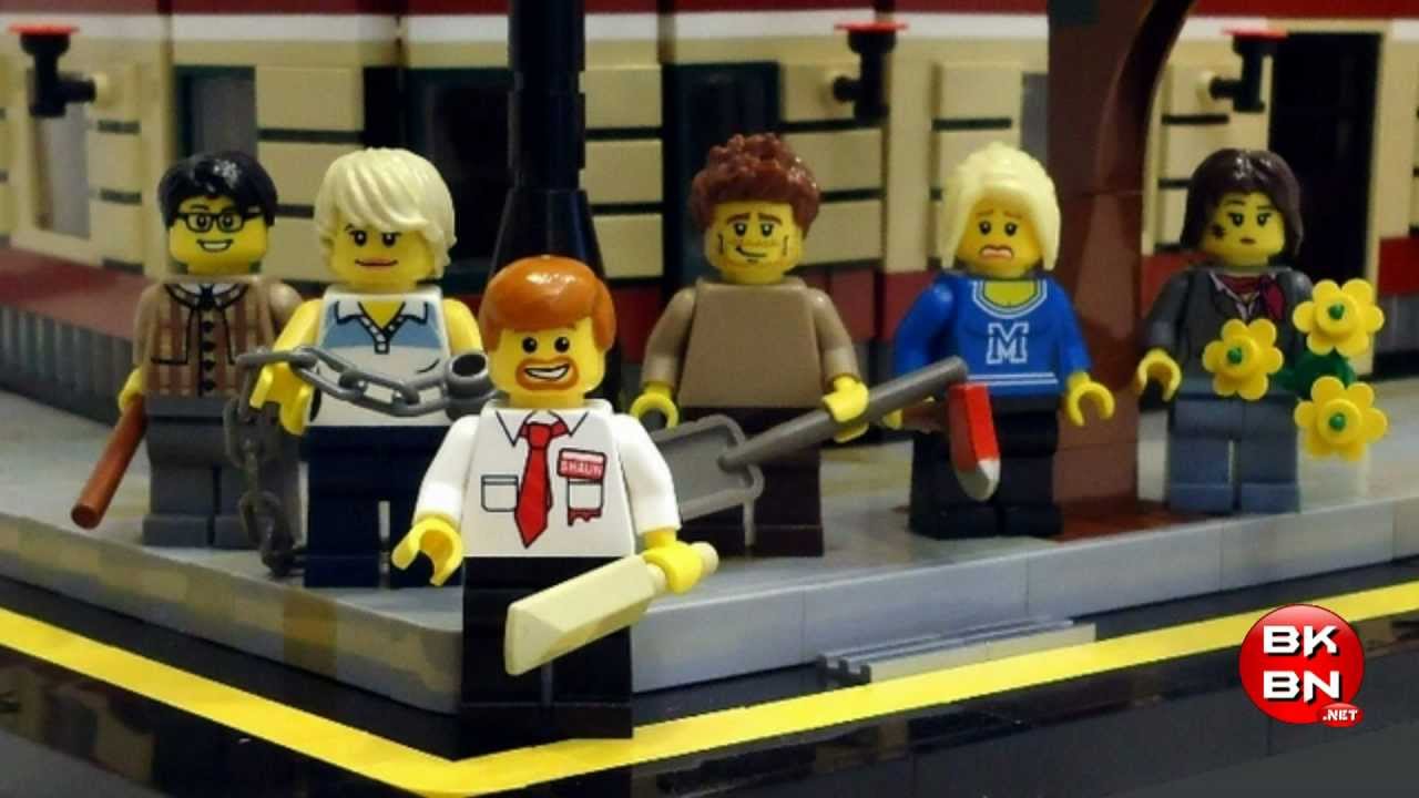 Shaun of the Dead Lego Set YouTube