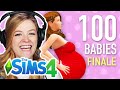 Single Girl Finishes The 100 Baby Challenge After Two Long Years In The Sims 4 | FINALE