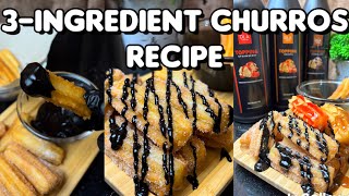 3-Ingredient Churros Recipe | Crunchy on the outside, soft on the inside