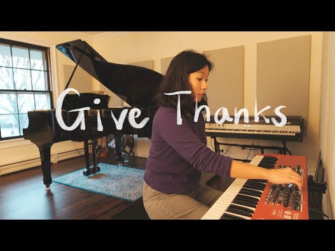 Give Thanks jazz piano 거룩하신 하나님 주께 감사드리세 재즈피아노