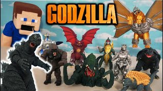 GODZILLA vs KING KONG Movie Bandai Monster Monsterverse Toys SET!