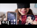 Blindfold CALL Challenge | Ss Vlogs :-)