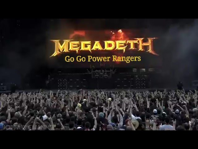 Megadeth - Mighty Morphin Power Rangers (Live) class=