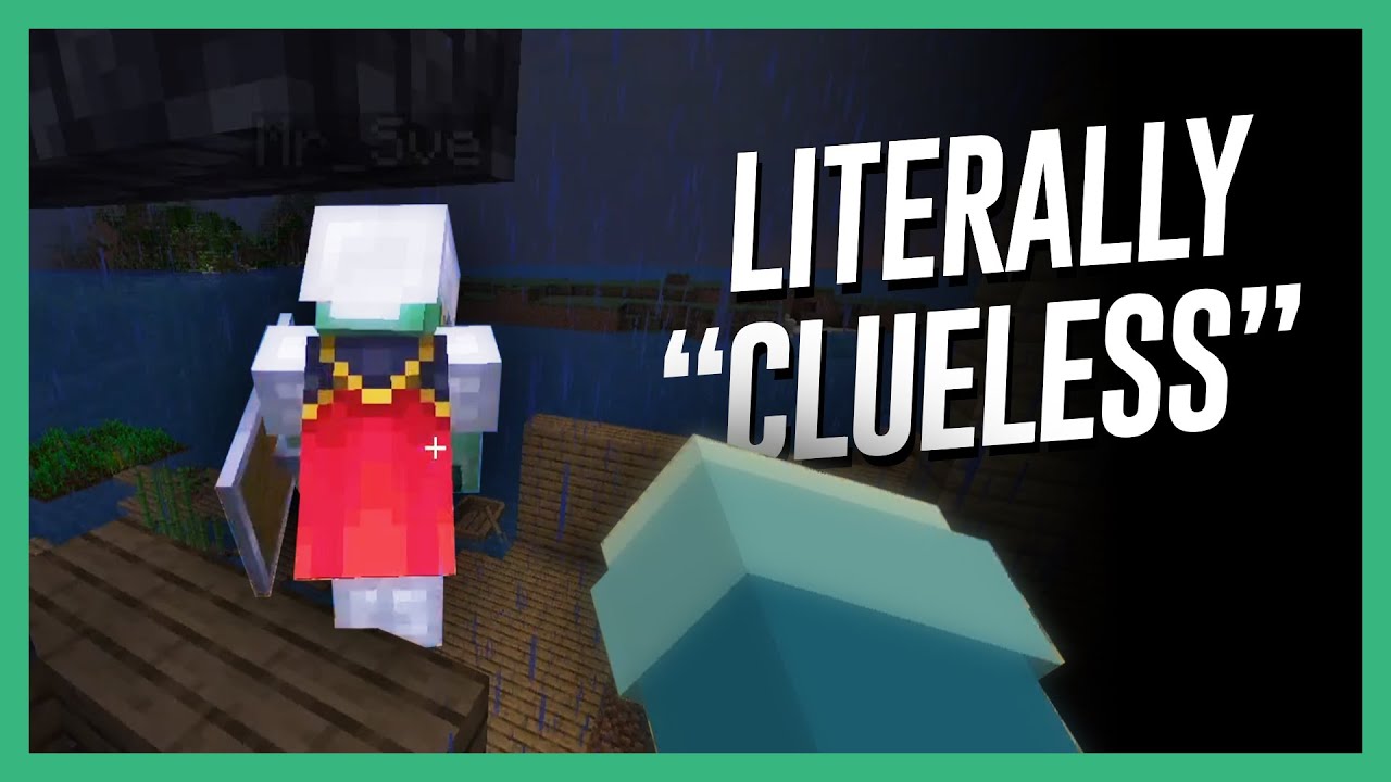 I was the "worst" player in our Minecraft SMP