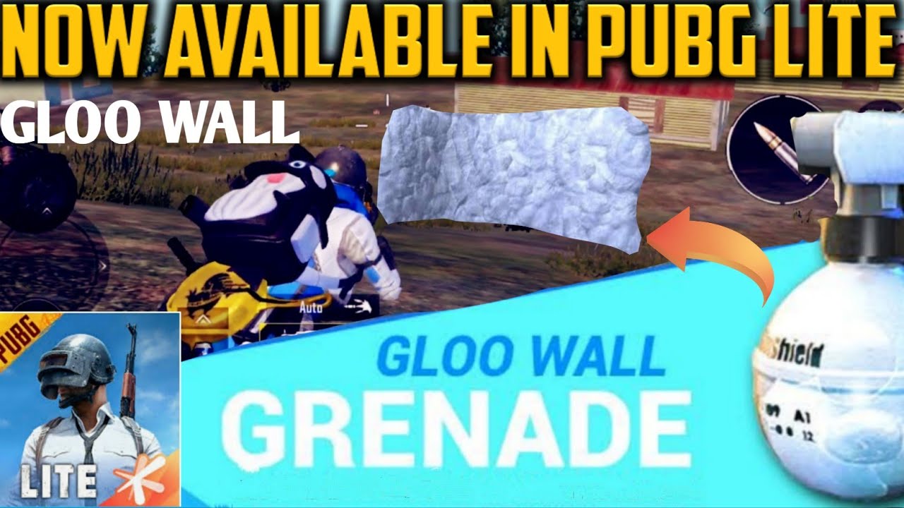 HOW TO GET A GLOO WALL IN PUBG MOBILE LITE || HOW TO GET ...