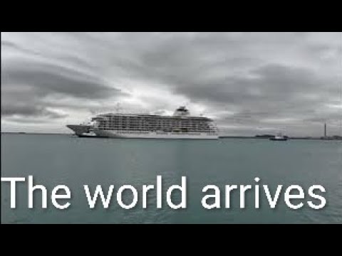 Nz Bluff Cruise ship arrival in deep south 