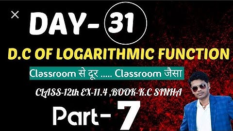 Differentiation | part-7 | Ex-11.4| Class-12th| Book-K.c sinha|