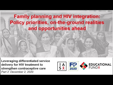 Video: Stärkung Der Integration Der Familienplanung In HIV / AIDS Und Andere Dienste: Erfahrungen Aus Drei Kenianischen Städten