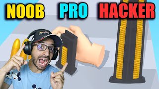 NOOB vs PRO vs HACKER en Reload Rush | Juegos Luky