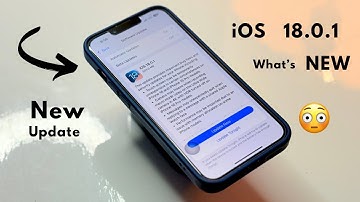 iOS 18.0.1 New Update - What’s NEW - Features + Battery