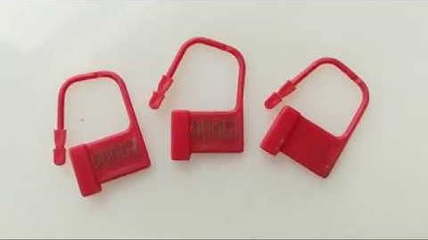 PLASTIC PADLOCK SEAL YTPL005