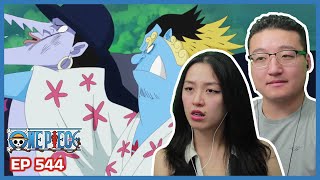 JIMBEI VS ARLONG | One Piece Episode 544 Couples Reaction & Discussion