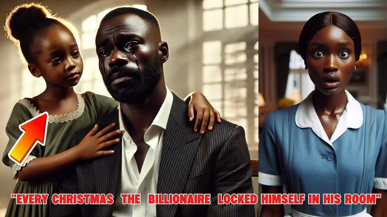  Every Christmas  the  billionaire  locked himself in his room  till when the  maids  daughter 