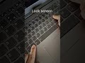 Lock Screen Shortcuts | #computer #pc #asmr #laptop