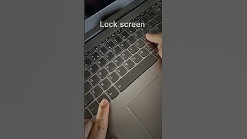 Lock Screen Shortcuts | #computer #pc #asmr #laptop