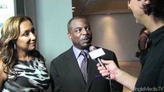 LeVar and Stephanie Burton at the PFLAG LA Event 2010