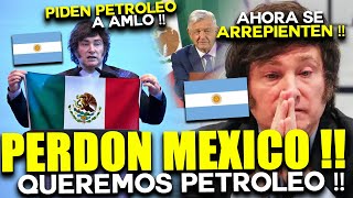 PRENSA ARGENTINA PIDE PERDON A MEXICO !! NECESITAMOS DE SU INVERSION !! AYUDANOS MEXICO