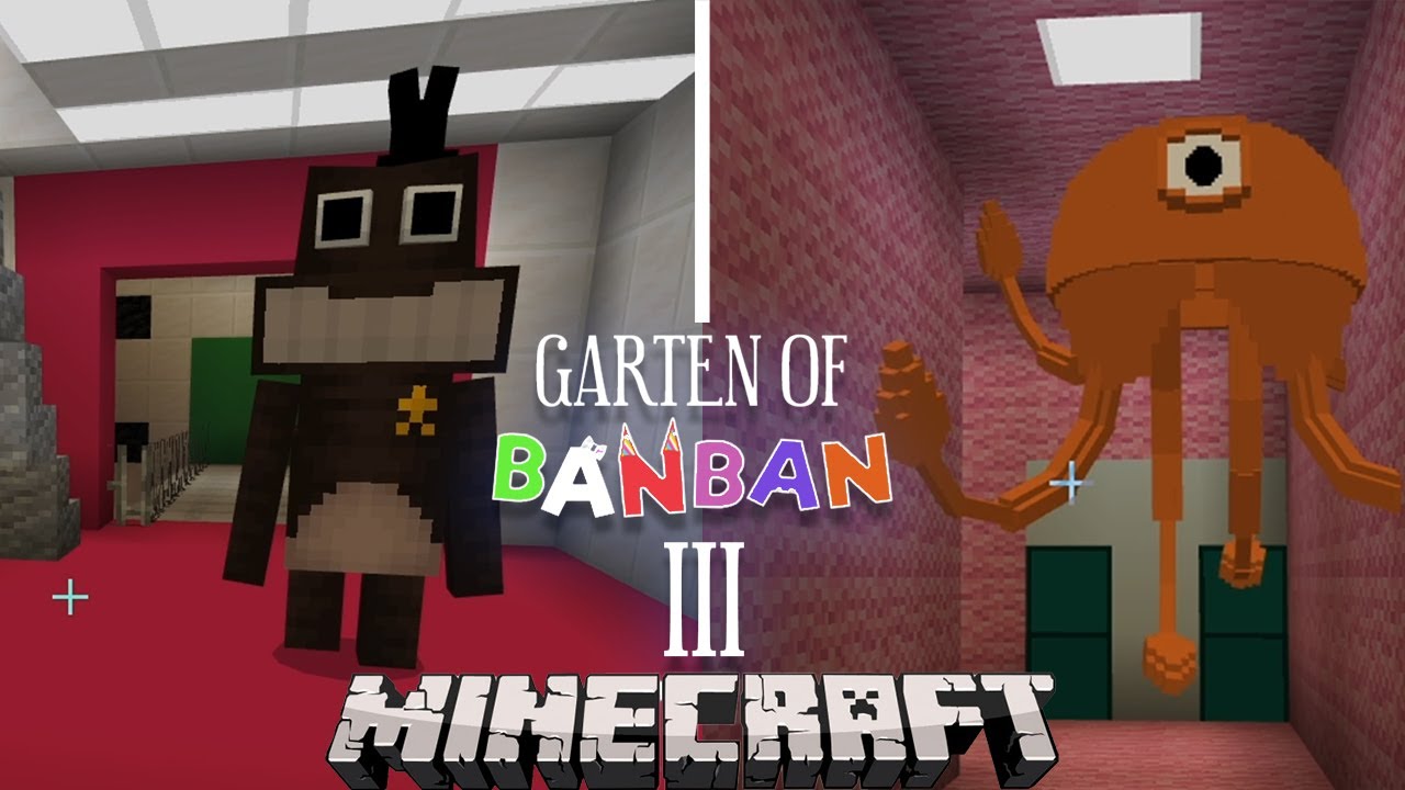 Garten of Banban Full Minecraft Map Minecraft Map