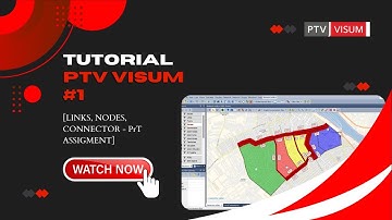 TUTORIAL PTV VISUM #1 PRIVATE TRANSPORT MODELLING [MEMBUAT LINK, NODES, CONNECTOR, HINGGA ASSIGNMENT