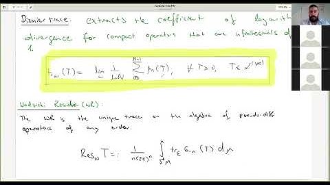 Ringvorlesung III a Noncommutative Geometry and Deformation Quantization