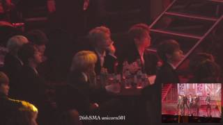 seoul music awards 2017 BTS reaction to GOT7