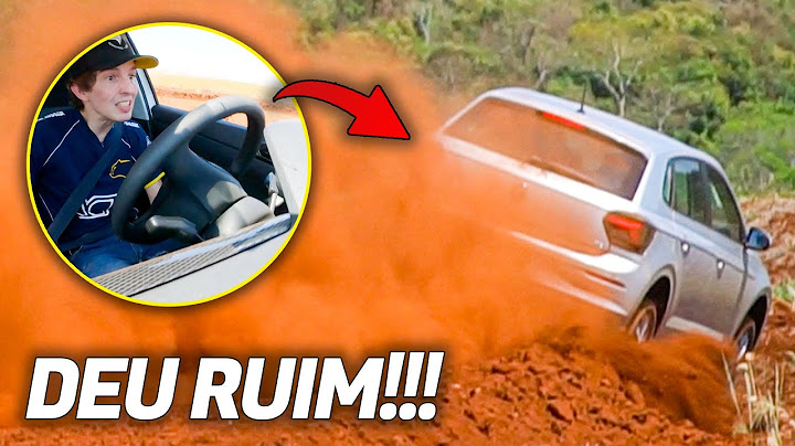 LEVEI O POLO PRA FAZER RALLY MAS...