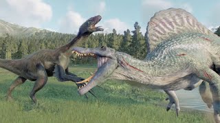 Spinosaurus SNAPS Necks! 😱 Brutal Battles Begin! |Jurassic World Evolution 2