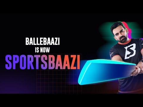 BalleBaazi is Now SportsBaazi | Play LIVE. WIN LIVE | #LIVEMeinHaiVibe | Zaheer Khan - YouTube