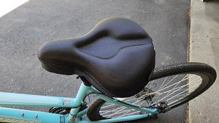 Protect your bum! Zacro Bike Seat Cushion Review | Best Gel Seat Cover for Peloton & Exercise Bikes screenshot 5