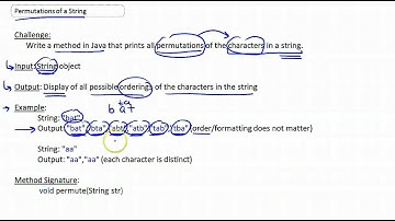 Permutations of a String - Computer Science Challenge Part 1/3