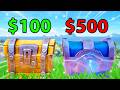 I Spent REAL Money to Open Fortnite Chests