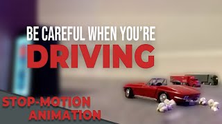 Pay Attention To Traffic Lights! A Stop-Motion Animation