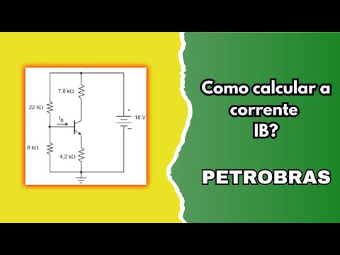 Como calcular a corrente  IB?