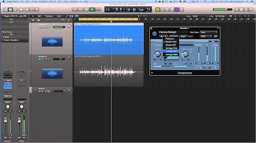 Experimenting with Logic Pro X and doing a screen recording.