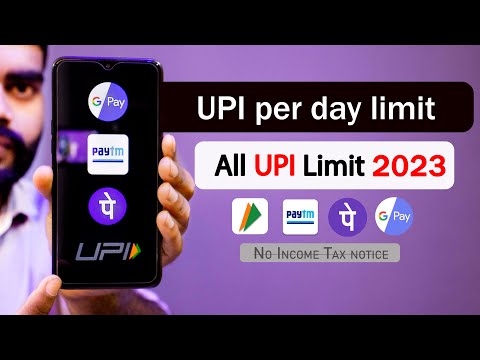 UPI Limit 2023, upi transaction limit 2023, upi per day limit 2023, google pay upi limit, phonpe