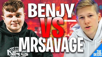 NRG Benjyfishy 1 VS 1 100T MrSavage | Creative 1v1 *EU GODS BUILD FIGHTS*