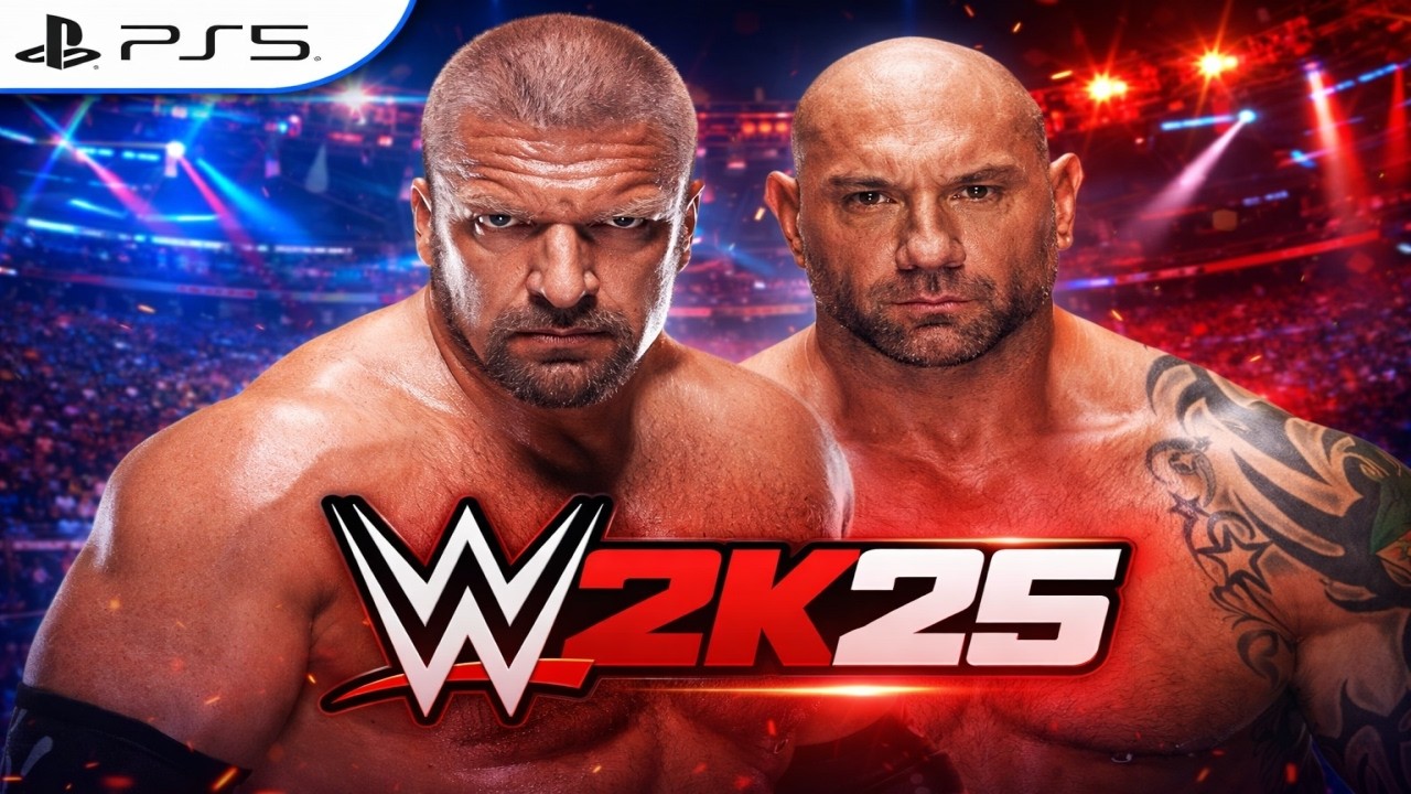 TRIPLE H vs BATISTA 🔥 WWE 2K25 PS5 – EPIC DREAM MATCH! 💥full match @WWE #wwe #tripleh #batista