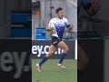 Rugby Player Gets Up Mid-Treatment to Make the Tackle