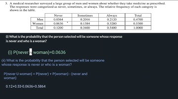 2019 AP Stats Free Response- Question 3: Parts A & B